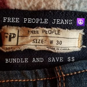 BUNDLE ME! Free people jeans
